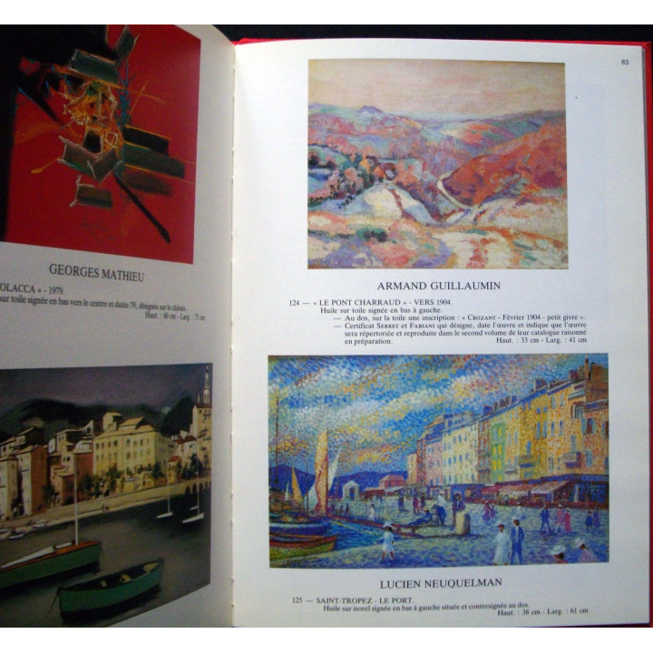 Catalogue de vente intitulé les Floralies 1987