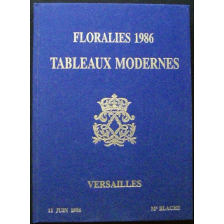 Catalogue de vente intitulé les Floralies 1986