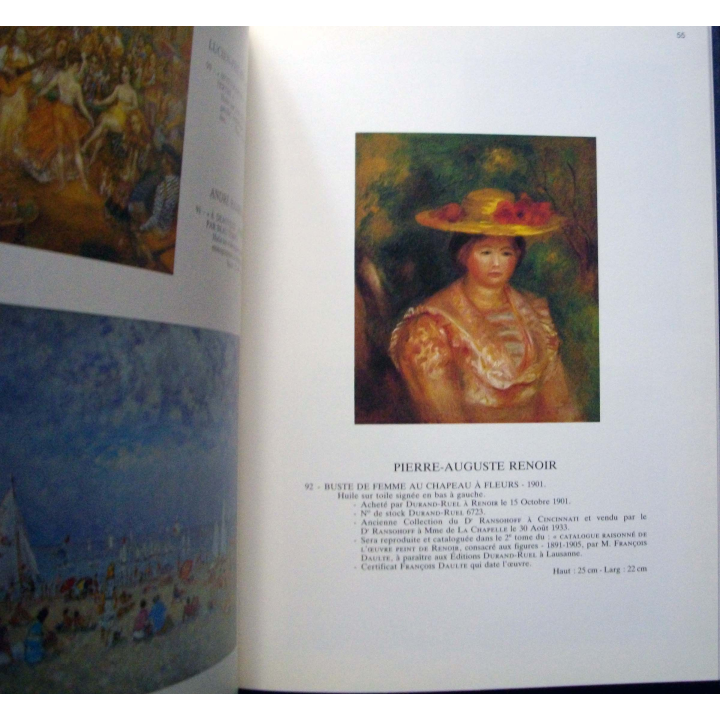 Catalogue de vente intitulé les Floralies 1986