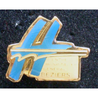 Pin's santé : pin's de l'Hôpital de Béziers de largeur 2 cm
