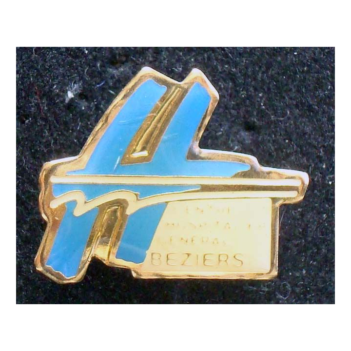 Pin's santé : pin's de l'Hôpital de Béziers de largeur 2 cm