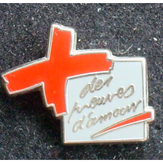 Pin's divers : pin's des pauvre d'amour de largeur 2,2 cm