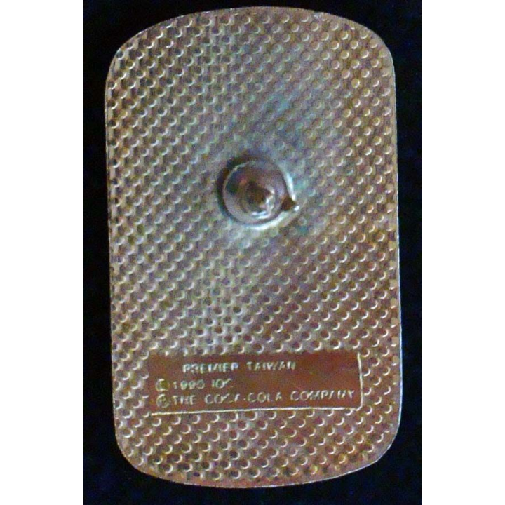 Pin's Coca Cola : pin's publicitaire de Coca Cola des jeux olympiques d'hiver de Grenoble en 1968