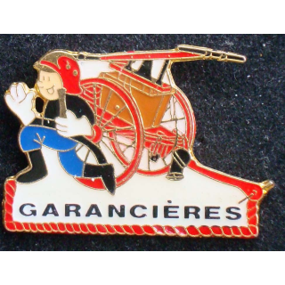 Pin's pompier : pin's des pompiers de garancières