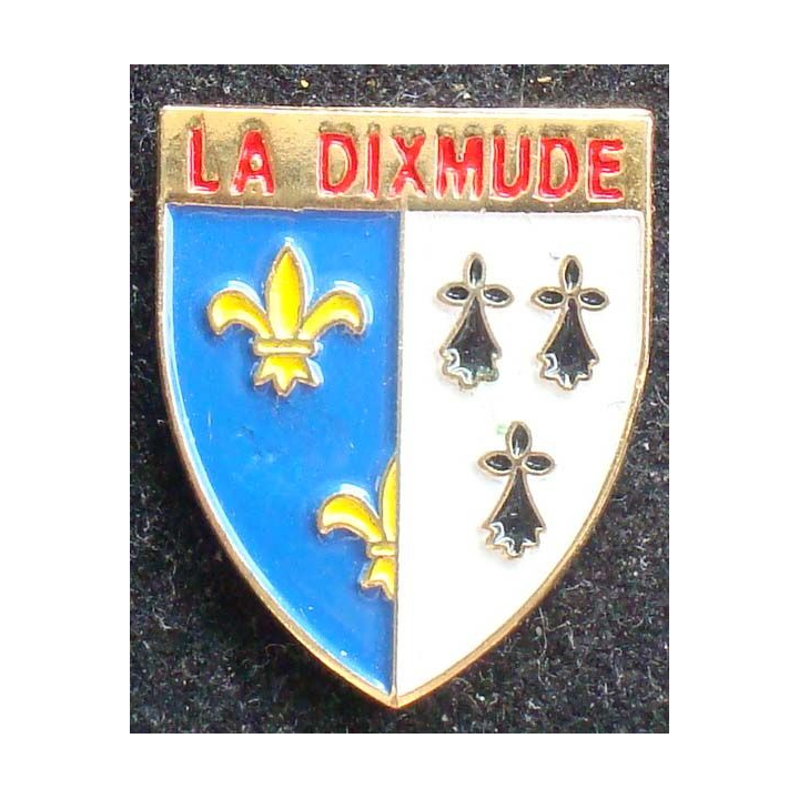 Pin's militaire : pin's du navire La Dixmude