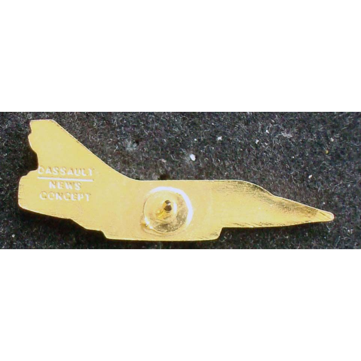 Pin's militaire : pin's de Dassault représentant un avion de combat