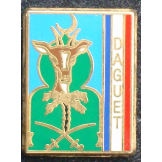 Pin's militaire : pin's de la division Daguet fabriqué par Metargent Paris