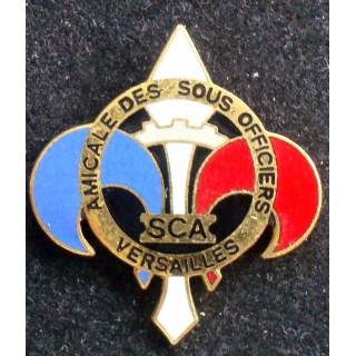 Pin's militaire : pin's de l'amicale des sous officiers du service central des approvisionnements de Versailles