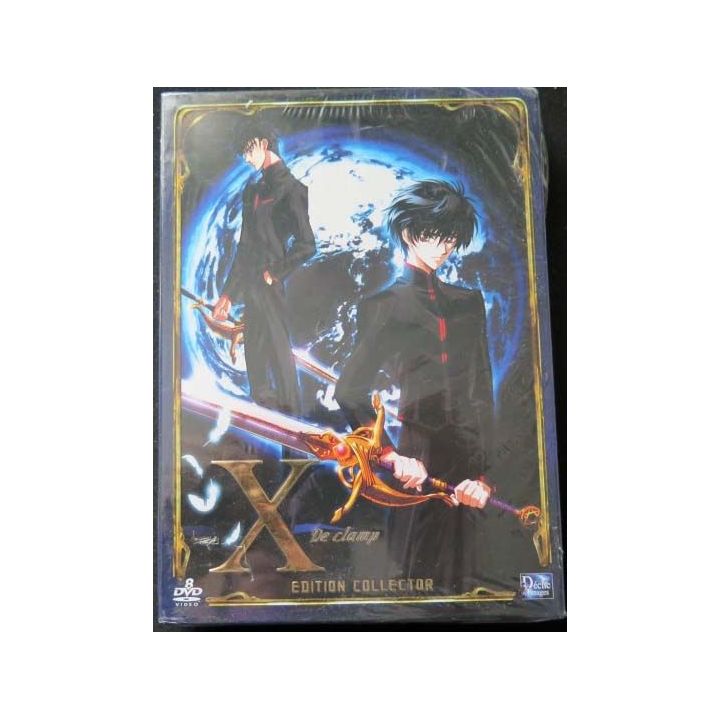 MANGA :  Edition collector de X de Clamp comprenant 8 DVD, 25 épisodes et 10 heures de film environ