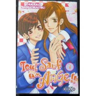 MANGA : livre tout sauf un ange tome 1 et 2 