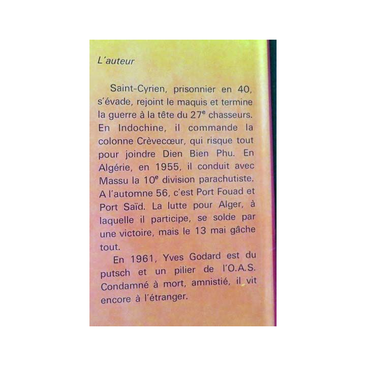 HISTOIRE MILITAIRE : livre Les Paras dans la ville sur les trois batailles d'Alger