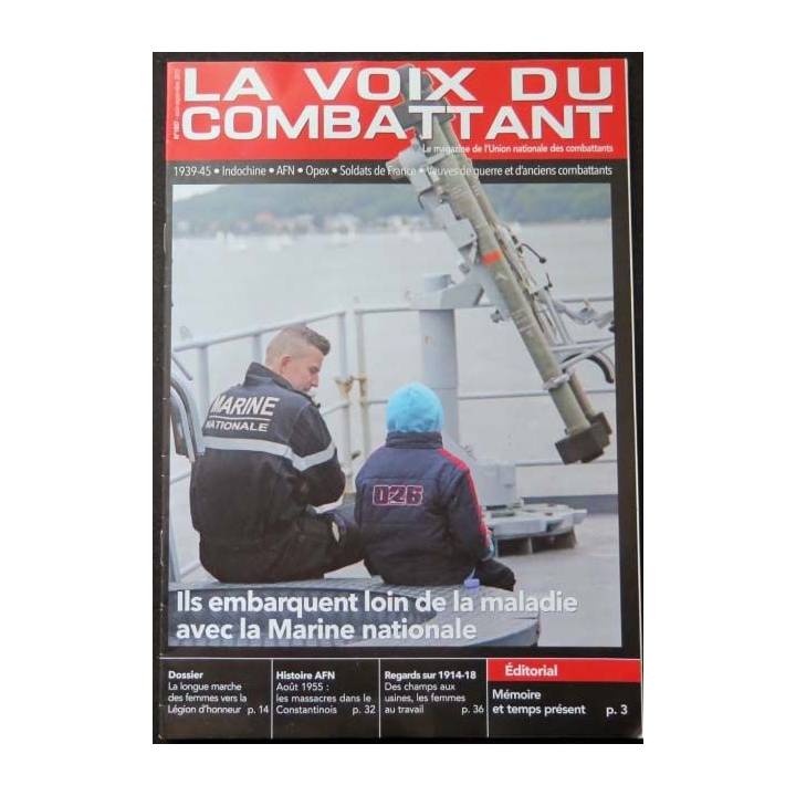 LA VOIX DU COMBATTANT N°1807 août-septembre 2015 sur les massacres dans le Constantinois