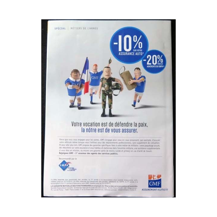 Armées d'aujourd'hui ADA N°398 mai 2015 Focus sur le groupe aéronaval au coeur de Chammal