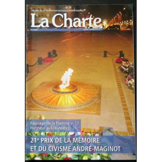 La Charte N°1 janvier-février 2015 : 21° prix de la mémoire et du civisme André-Maginot