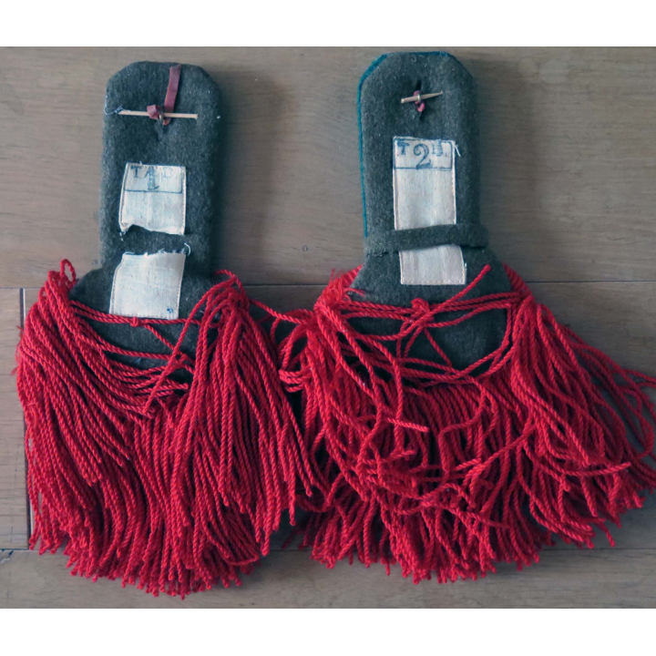 MILITARIA : paire d'épaulette de légionnaire
