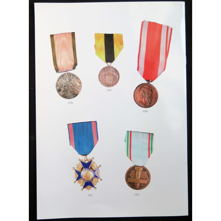 Catalogue à prix marqués de décembre 2010 d'Ordres et de décorations du monde entier
