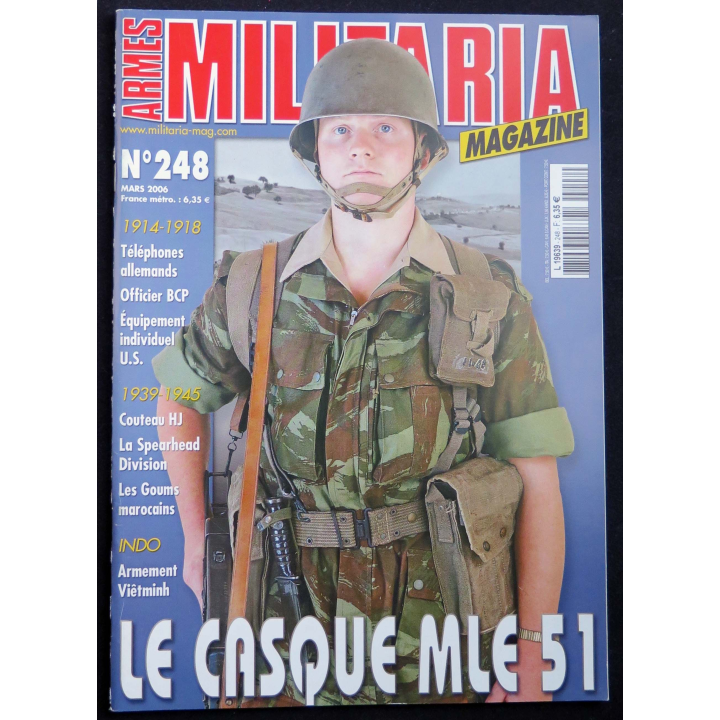 MILITAIRE MAGAZINE n° 248 mars 2006