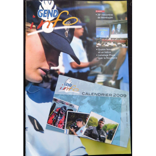 Gend Info : revue de la gendarmerie sur le calendrier 2009