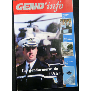 Gend Info : revue de la gendarmerie n° 296 de Avril 2007