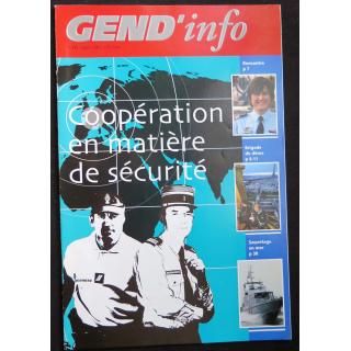 Gend Info : revue de la gendarmerie n° 293 de Janvier 2007