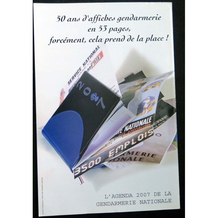 Gend Info : revue de la gendarmerie n° 292 de Décembre 2006 traite du calendrier 2007