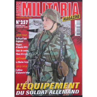MILITARIA MAGAZINE n° 257 Décembre 2006 