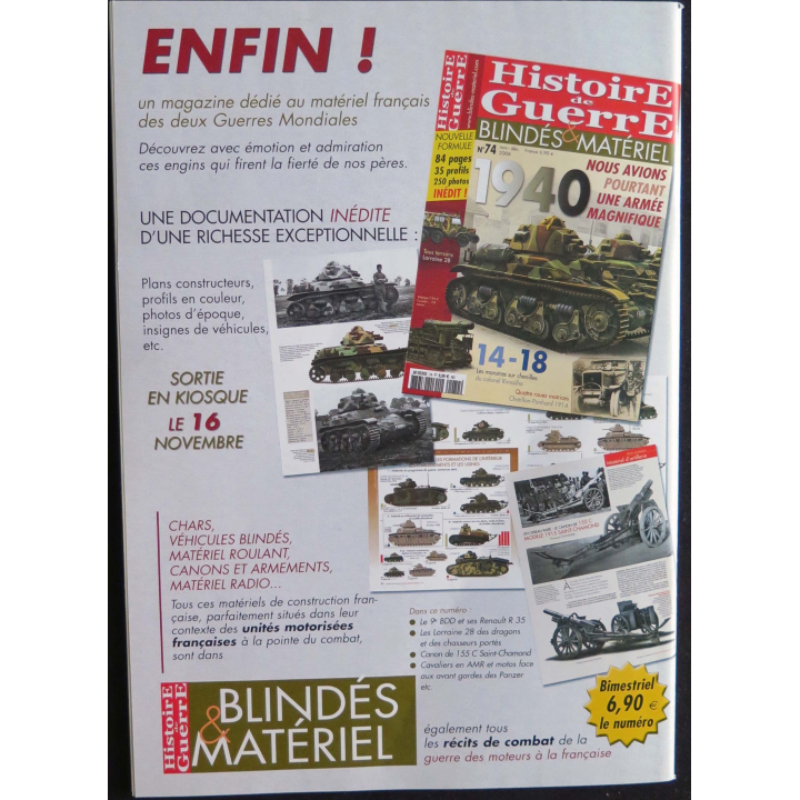 MILITARIA MAGAZINE n° 257 Décembre 2006 
