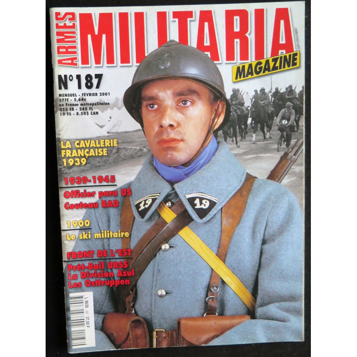 MILITARIA MAGAZINE n° 187 Février 2001 