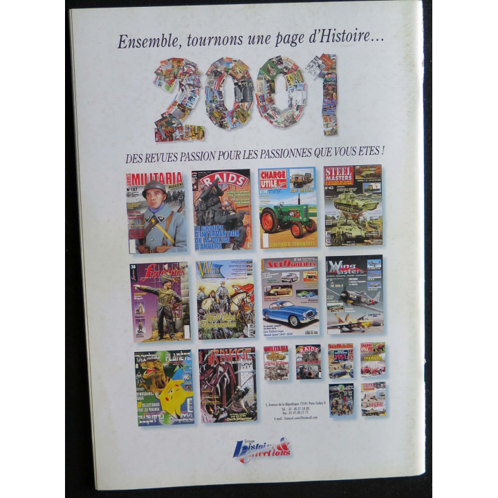 MILITARIA MAGAZINE n° 187 Février 2001 