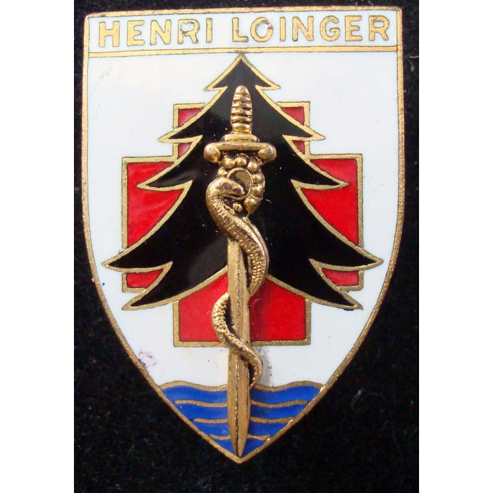 HCHL Henri Loinger de fabrication Drago H. 584 en émail 2 boléros