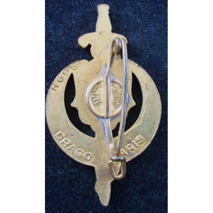 10° section d'infirmiers militaires de fabrication Drago H. 685 en émail