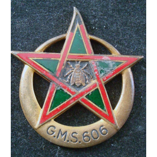 606° GMS de fabrication Drago en émail et sans attache