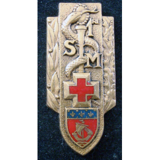 1° SIM  Arémail H. 558 en émail sans attache