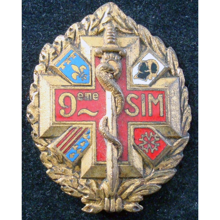 9° SIM Drago H. 561 en émail sans attache
