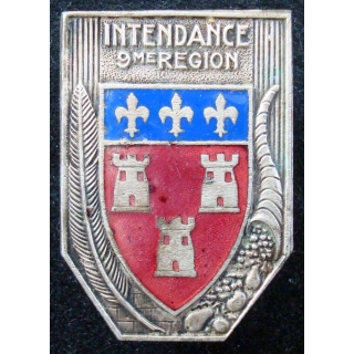 9° région militaire de fabrication Drago rue Béranger en émail
