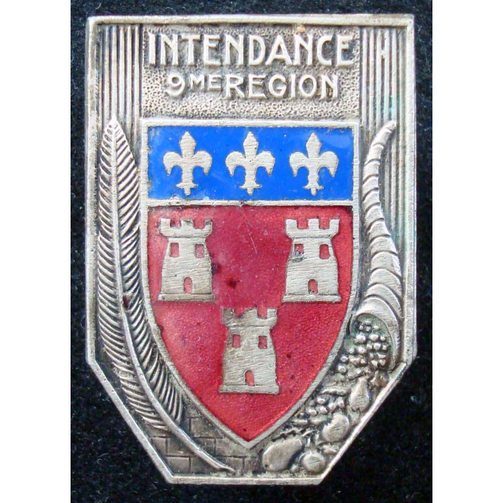 9° région militaire de fabrication Drago rue Béranger en émail