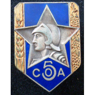 5° COA de fabrication Drago rue Béranger en émail