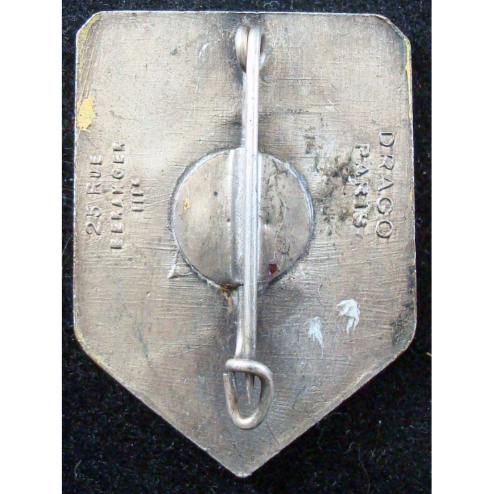 5° COA de fabrication Drago rue Béranger en émail
