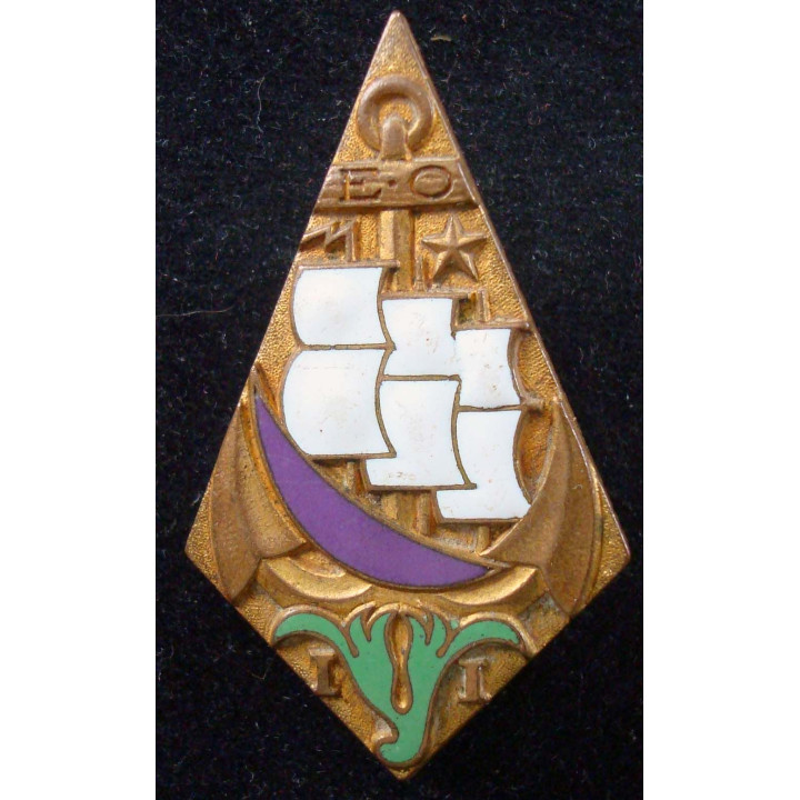 Détachement des commis ouvriers d'administration Arthus Bertrand paris coque violette