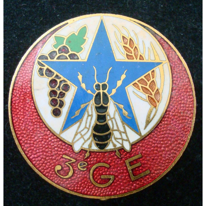 3° GED 3°DIA  sans nom de fabricant en émail