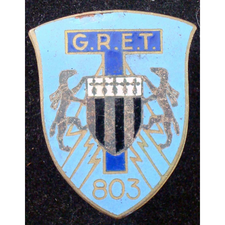 803° GRET de fabrication Drago G. 855 en émail