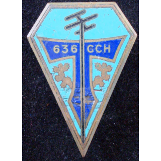 636° CCH de fabrication Drago G. 1394 en émail boléros ressoudés