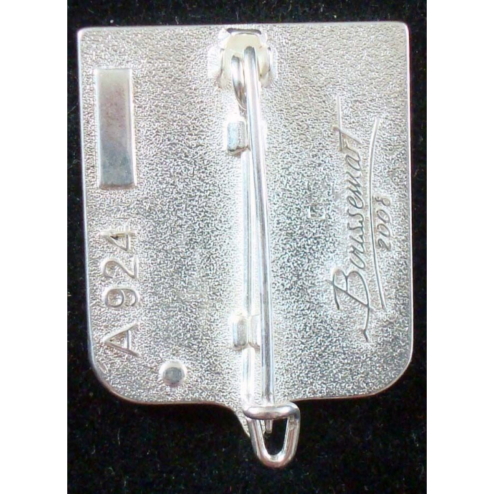 BA 101 de fabrication Boussemart 2008 A. 924 modèle translucide argenté