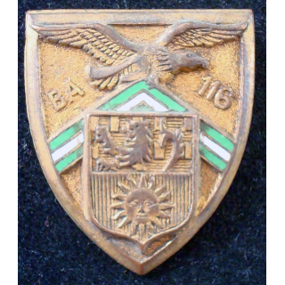 BA 116 de fabrication Arthus Bertrand A. 596 en émail sans attache