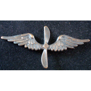 Brevet d'élève pilote d'avion et observateur de 1916 à 1934 en métal