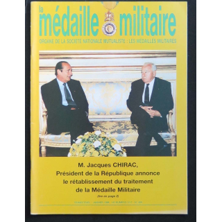 MEDAILLE MILITAIRE : revue des médaillers militaires n° 489 de Janvier 1996