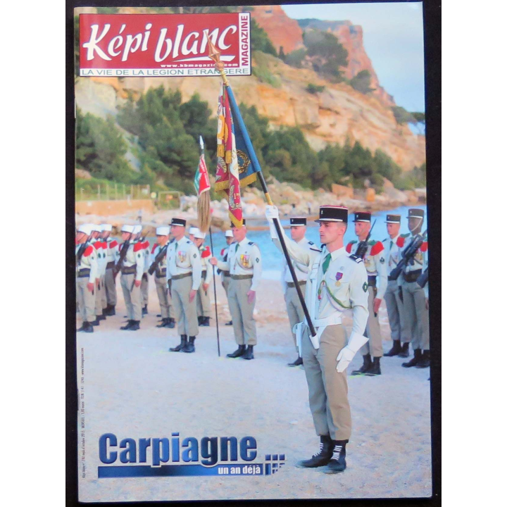 Képi Blanc : revue du Képi Blanc n° 780 de octobre 2015 sur Carpiagne