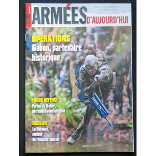 Armées d'aujourd'hui ADA N° 402 novembre 2015 Focus sur les opérations au Gabon