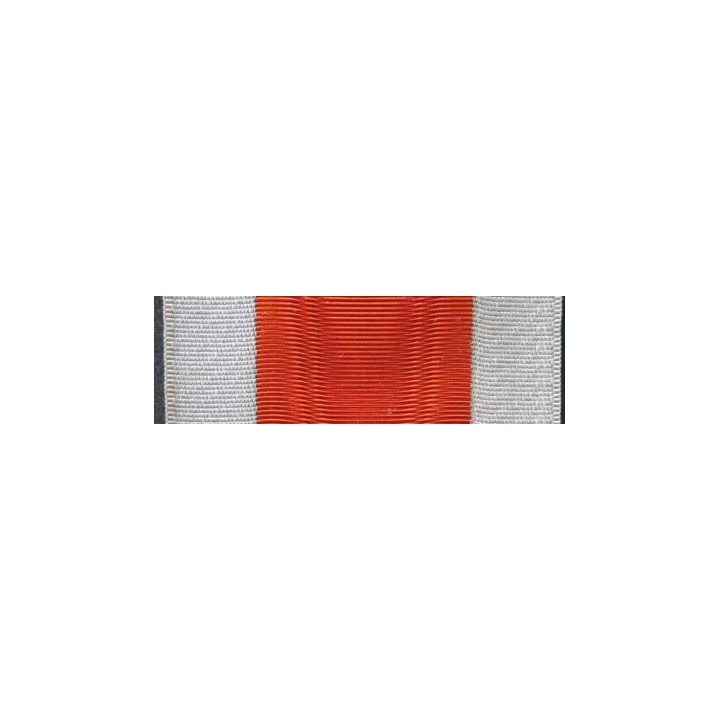 INCONNU : Ce ruban de Grand Officier de couleur orange et argenté