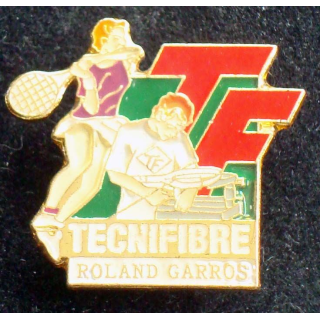Pin's sportif : pin's TECHNIFIBRE Roland Garros